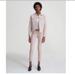 AG the legging ankle super skinny vintage pink 25